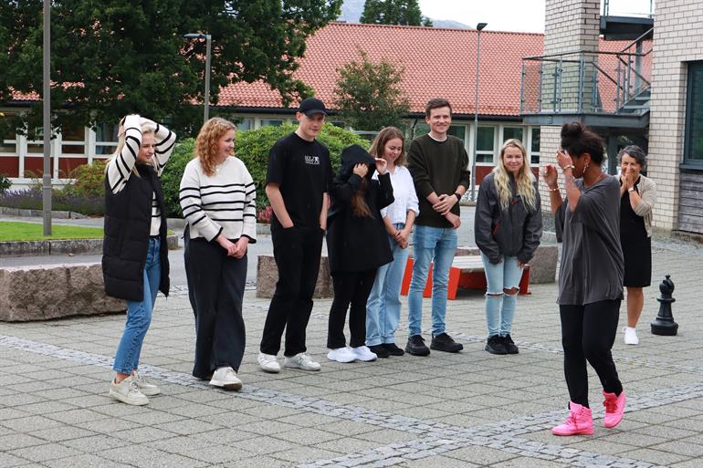 Faddergruppe på Stord