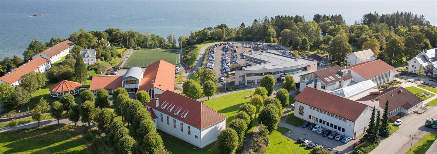 Campus Stord sett frå lufta